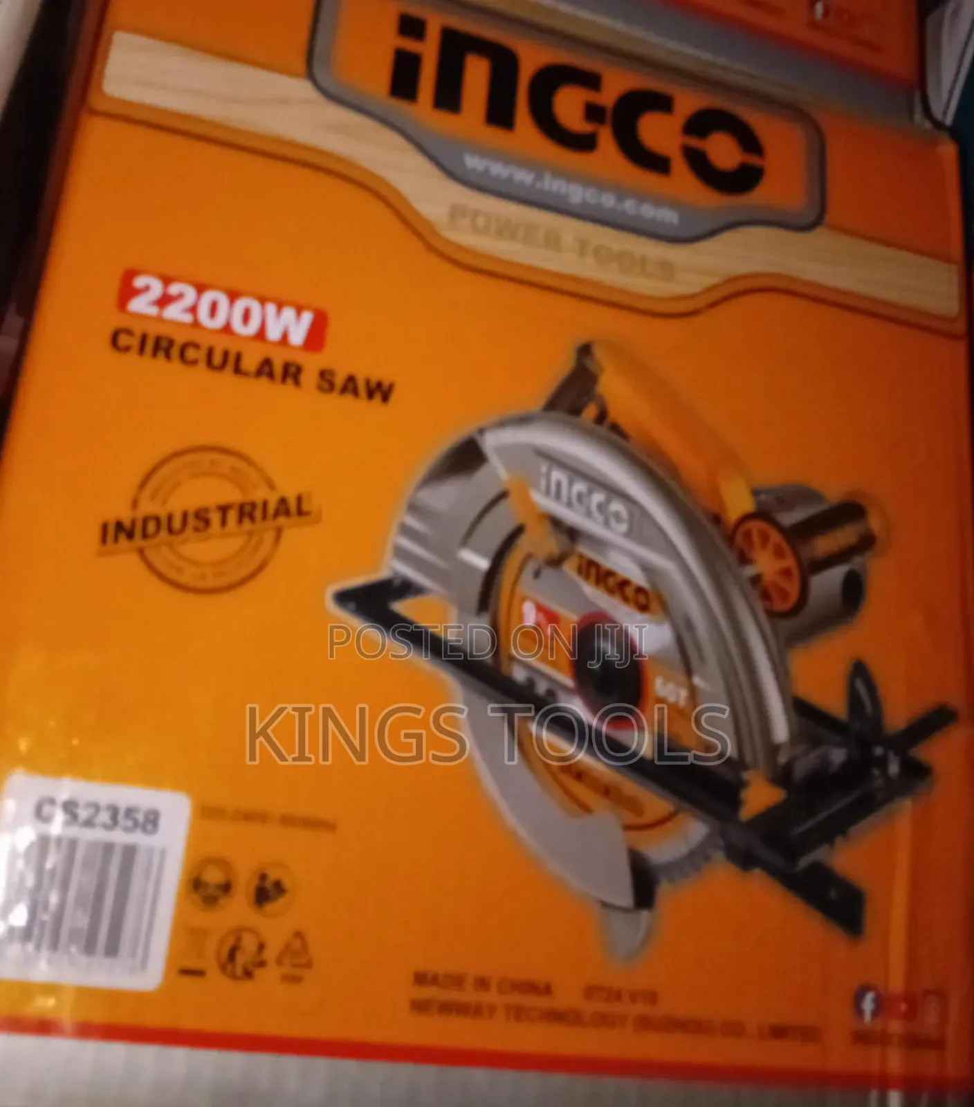 Circular Saw Machine Ingco 2200w
