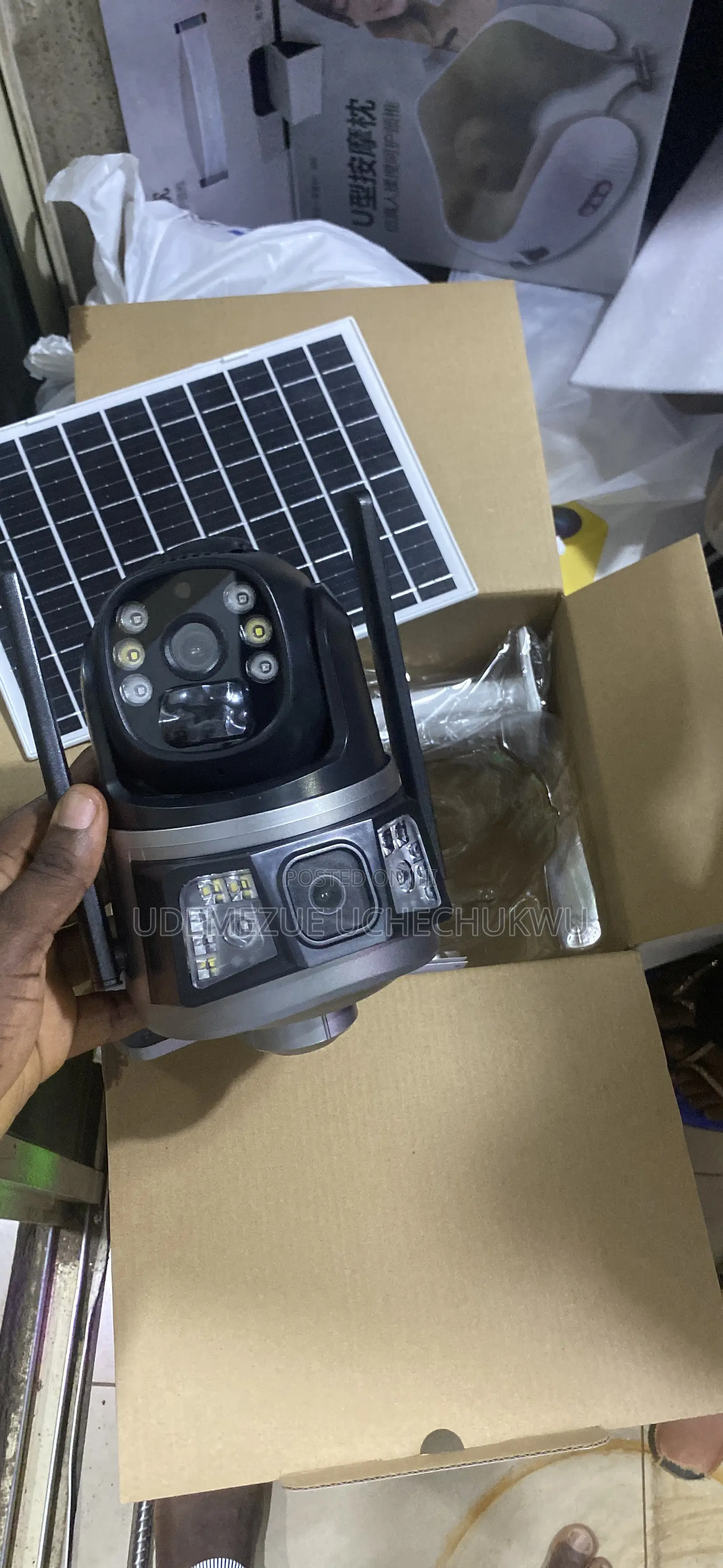 Triple Camera Solar PTZ Camera