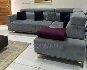 Luxury L Shape Sofa Set