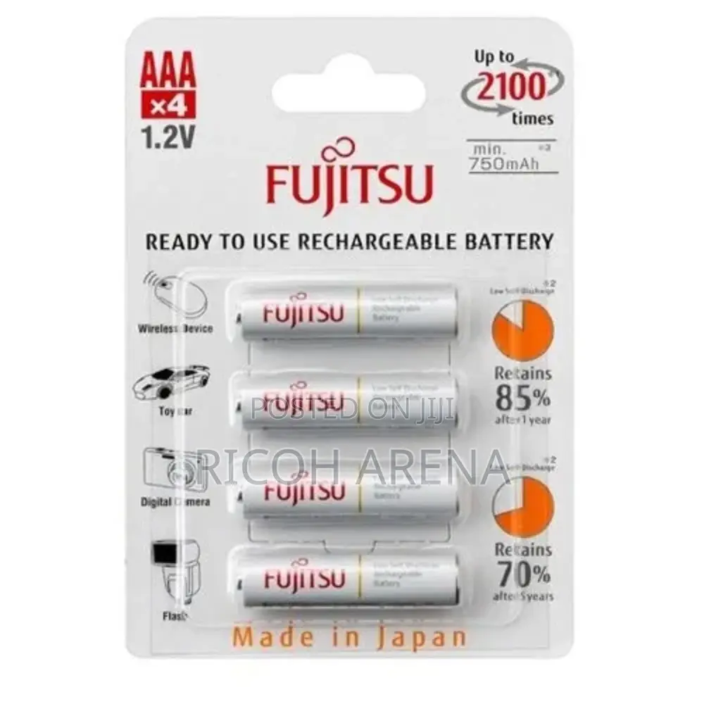 Fujitsu Aaa Rechargeable Battery