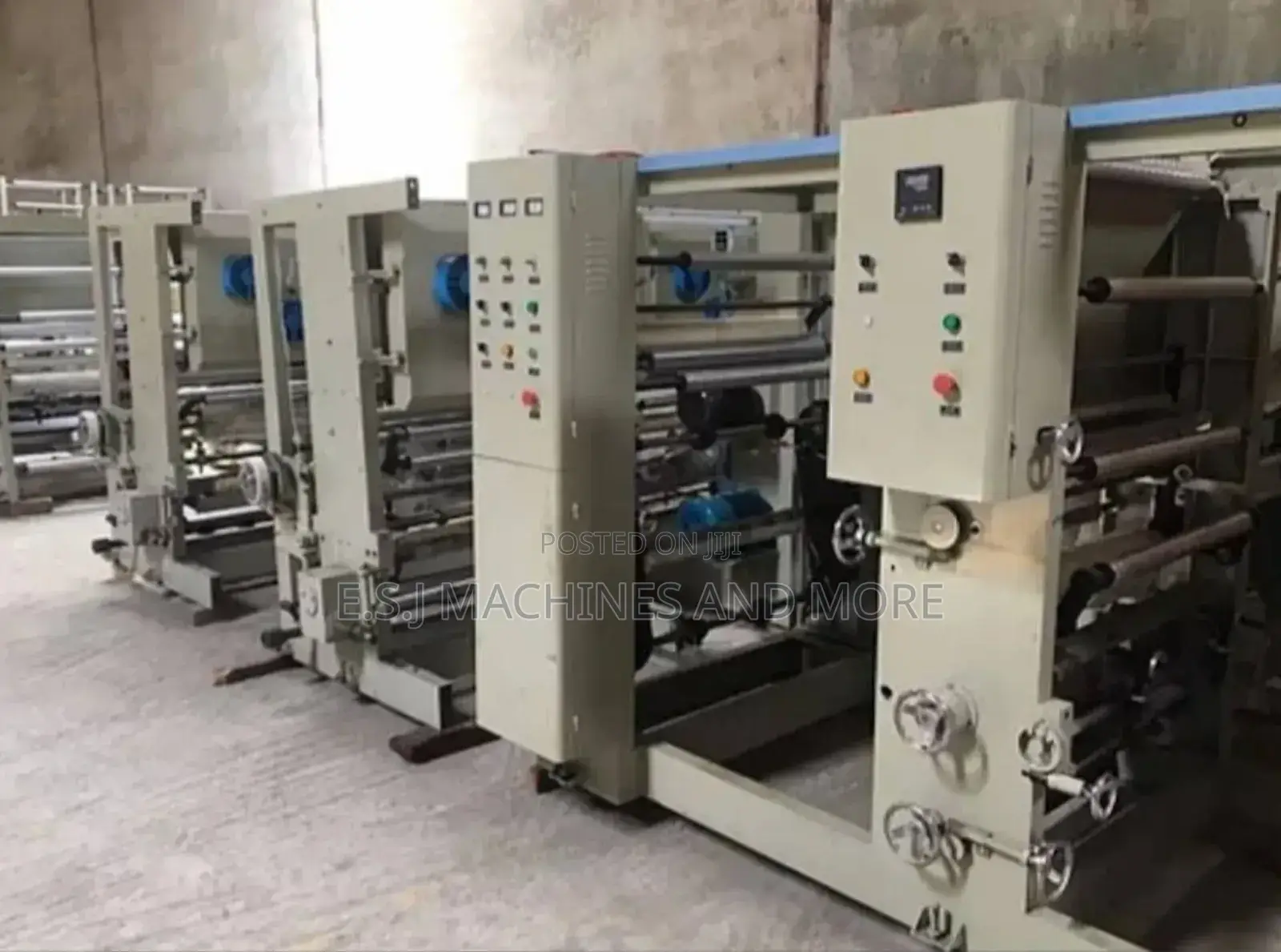 Granule Nylon Printing Machine 4 Colour
