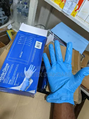 Blue Nitrile Glove