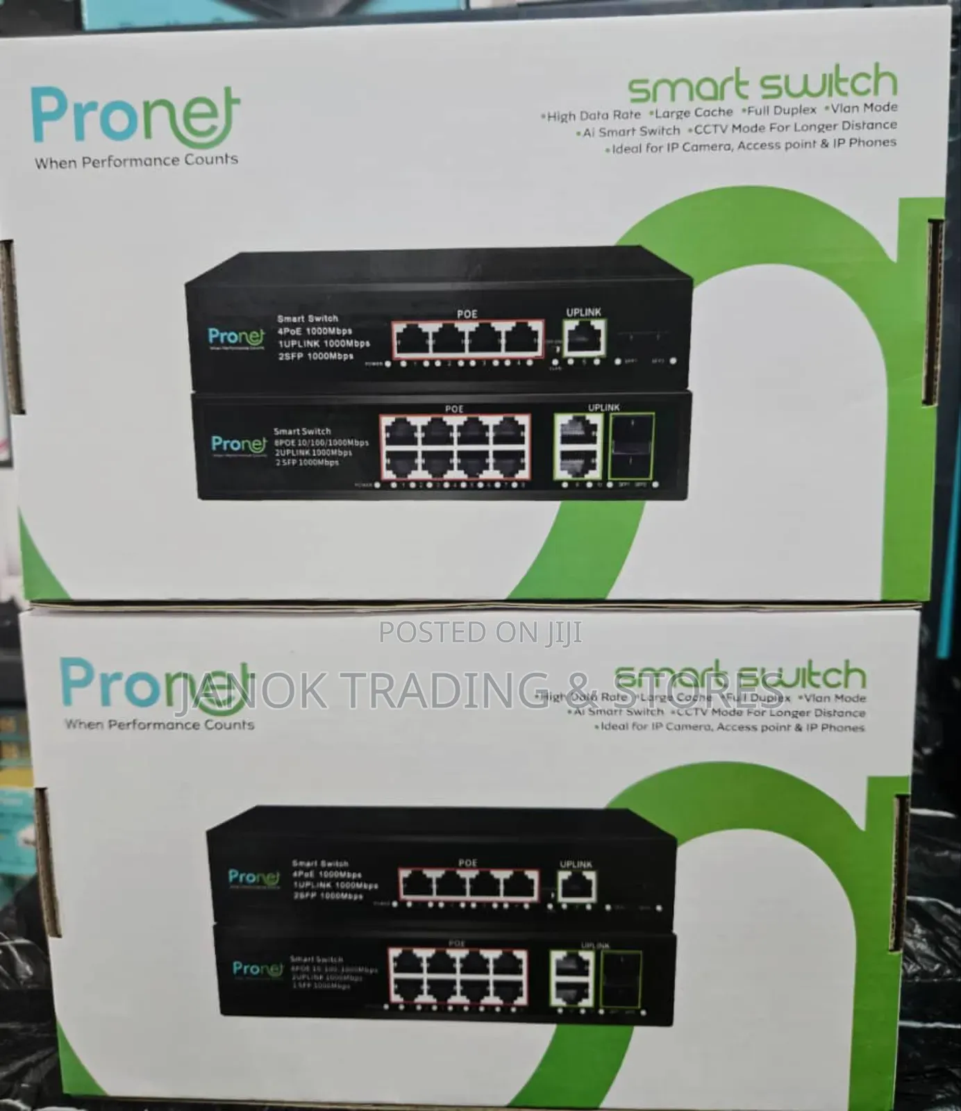 Pronet 8-port Smart Switch
