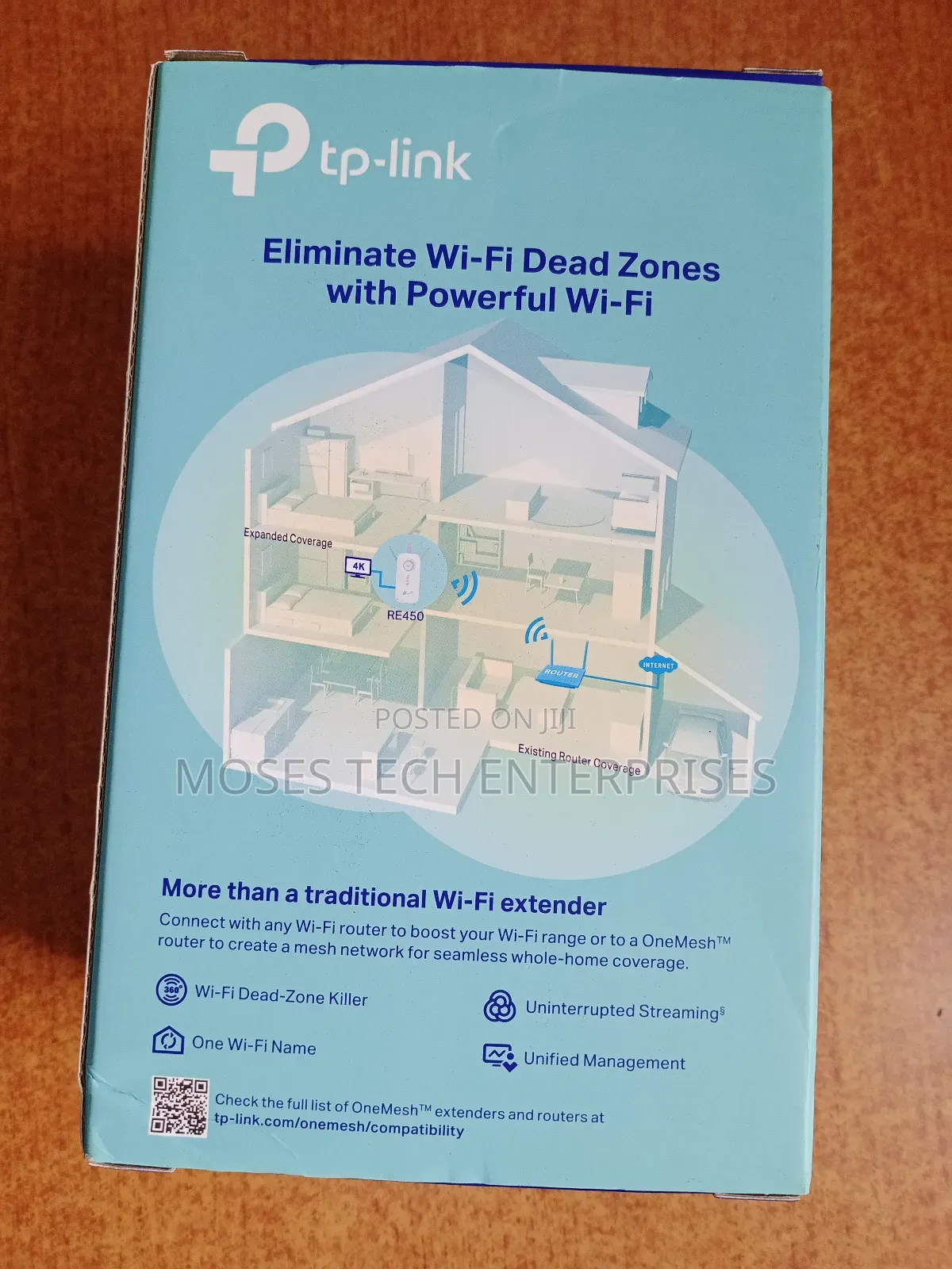 Tp-Link Mesh Wi-Fi Extender Ac1750dual Band.