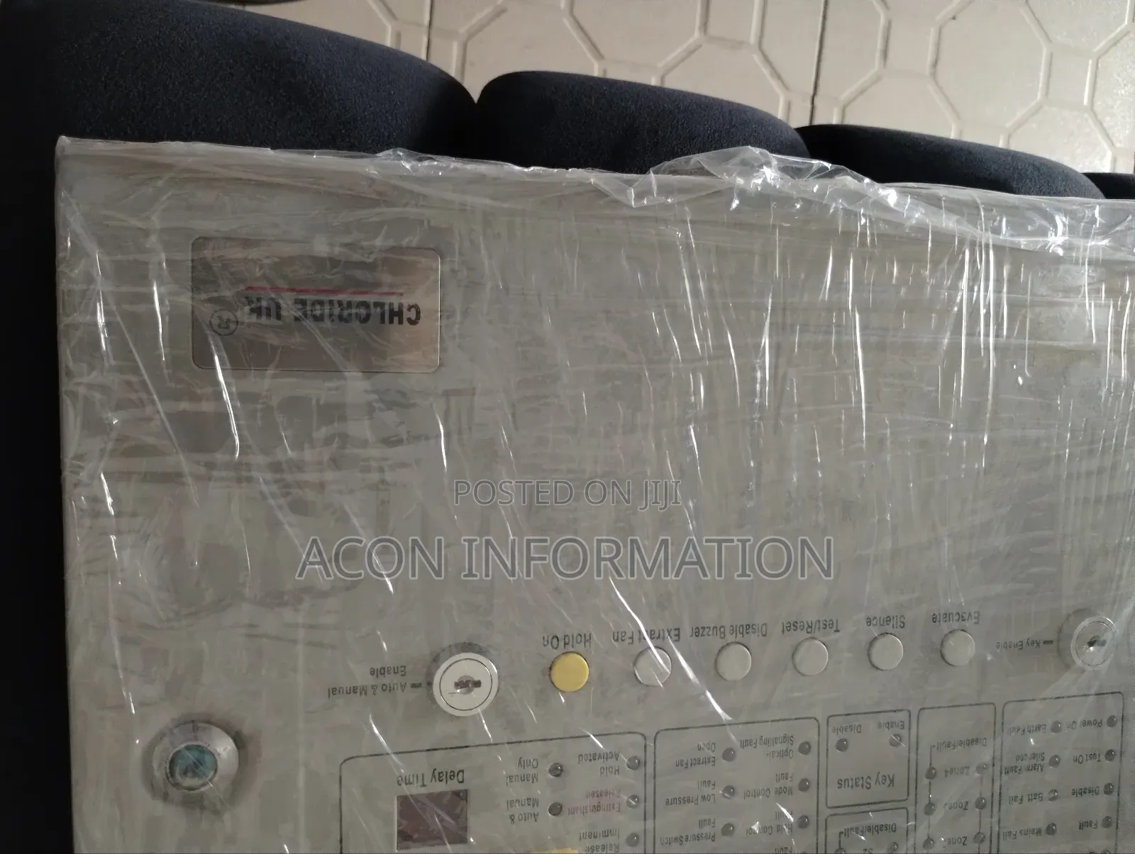 Chloride Uk Fire Alarm With Fm200 Fire Extinguisher Panel