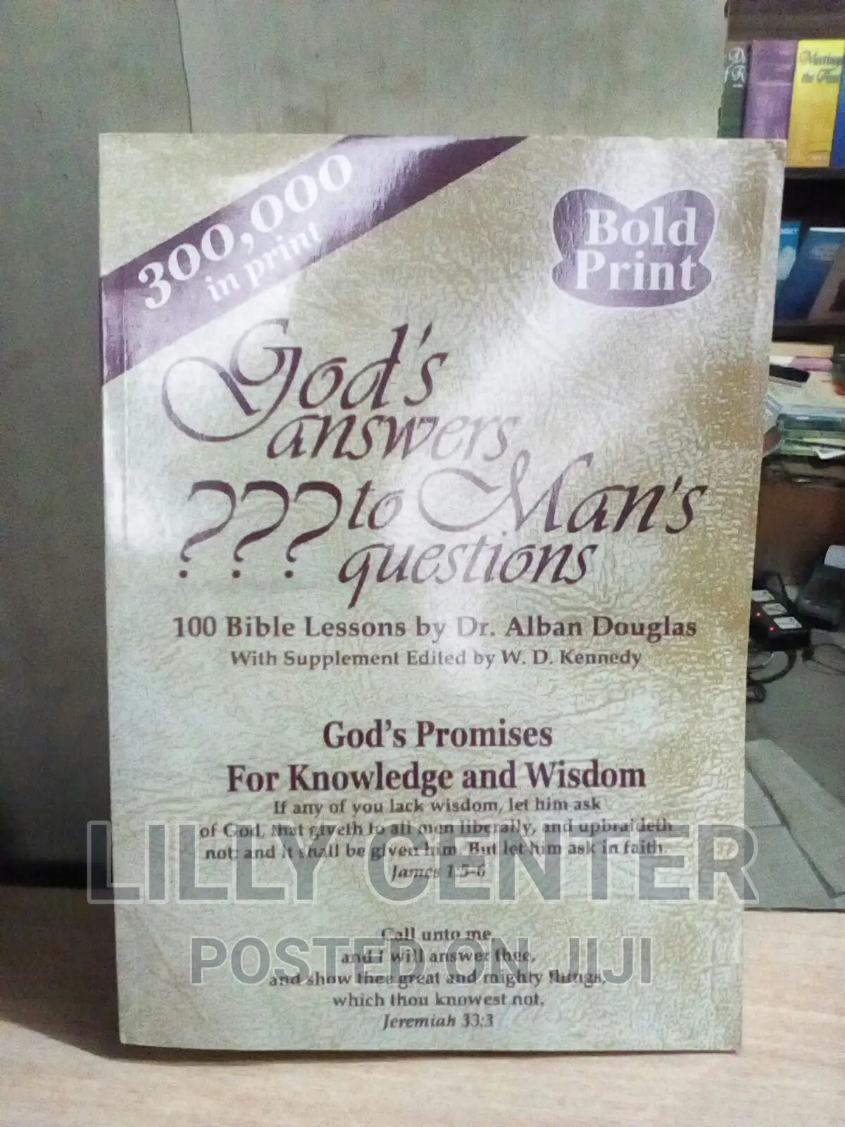 God's Answer to Man's Questions