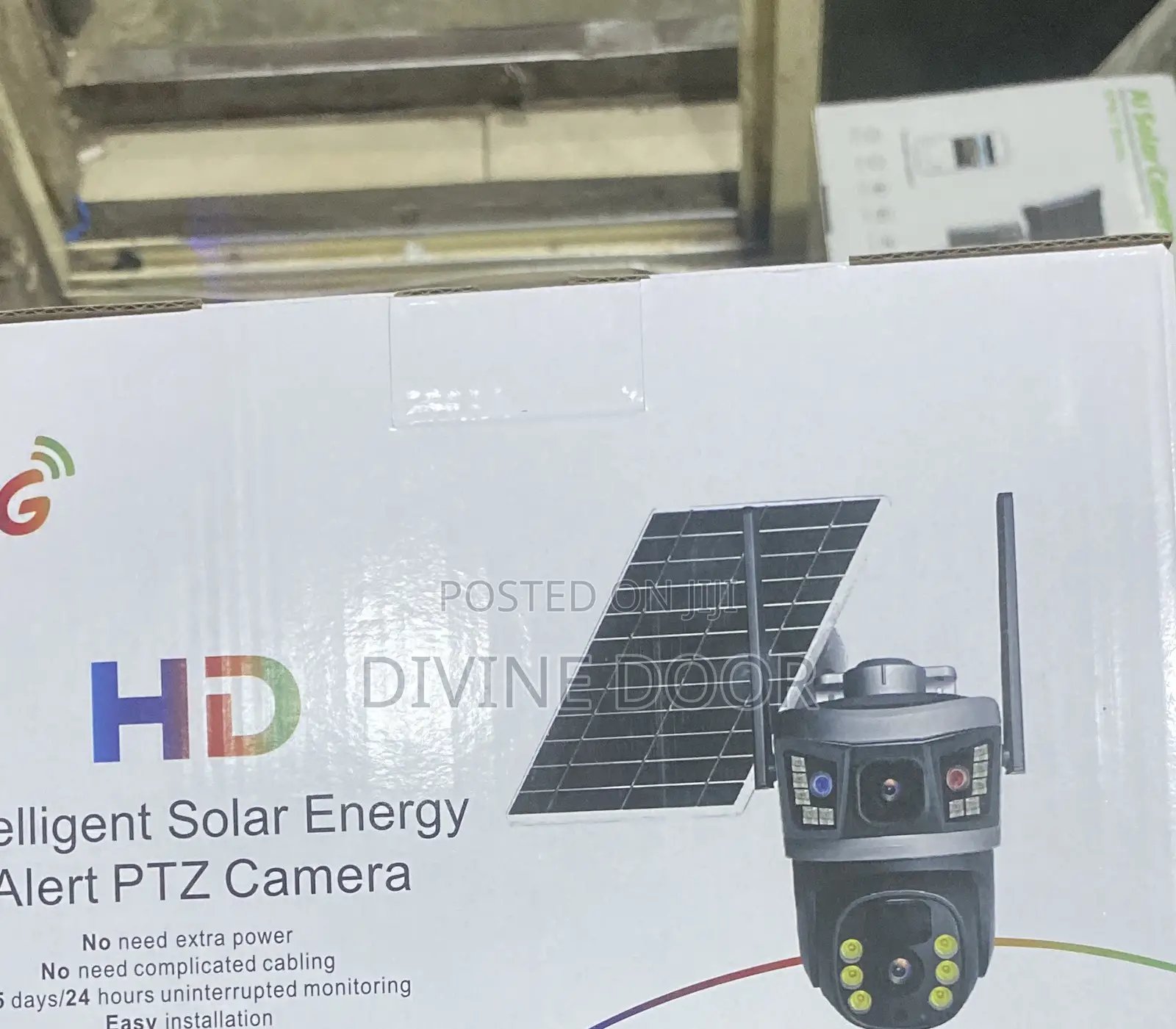 Triple Camera PTZ Solar Camera