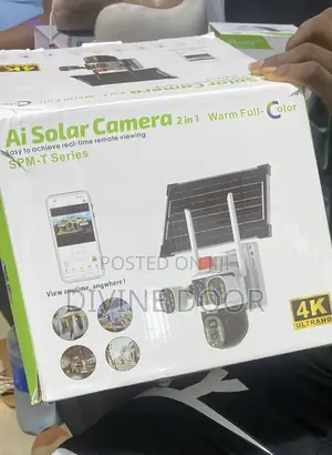 Four Camera in One PTZ Solar Camera