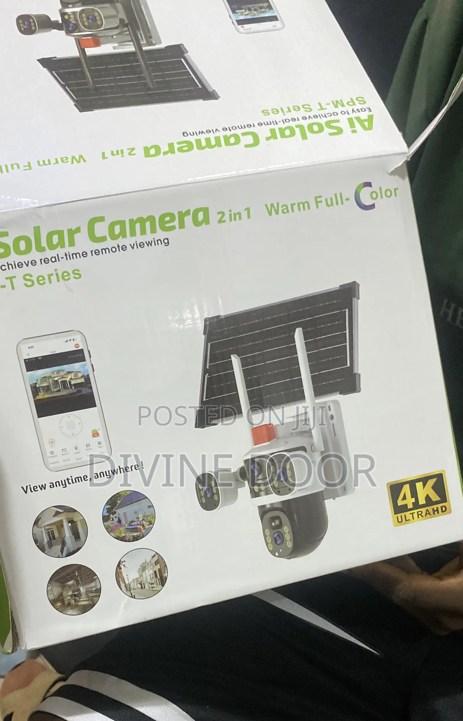 Four Camera in One PTZ Solar Camera