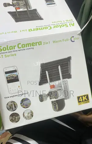 Four Camera in One PTZ Solar Camera