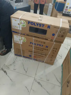 Polystar Ac - 1.5hp R4104a Inverter With Black Smart Design
