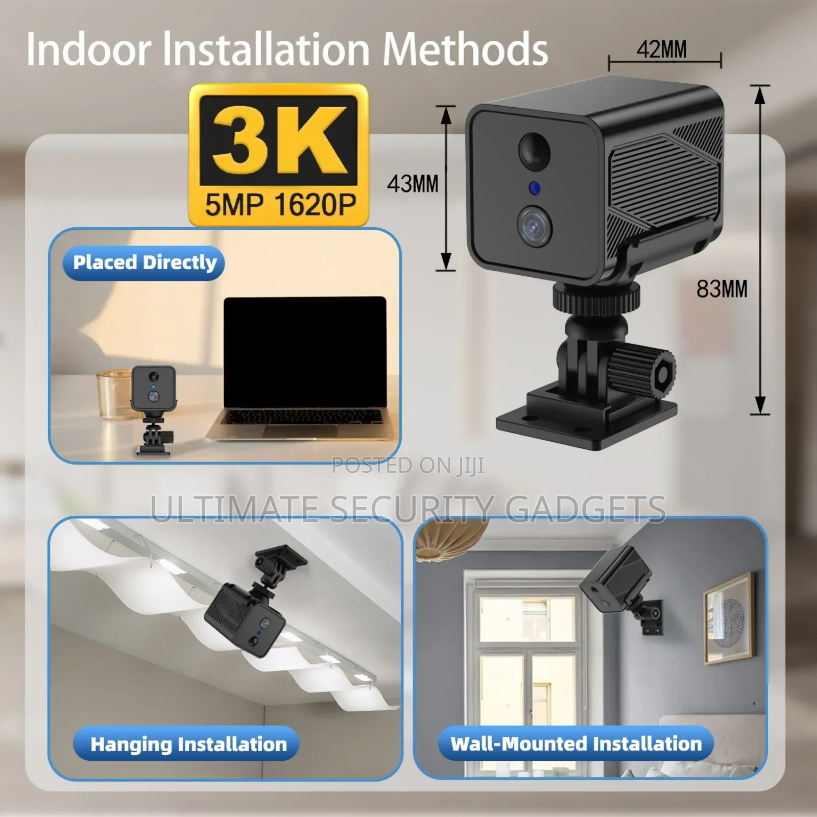 4g Sim Rechargeable Mini Hd Ip Camera