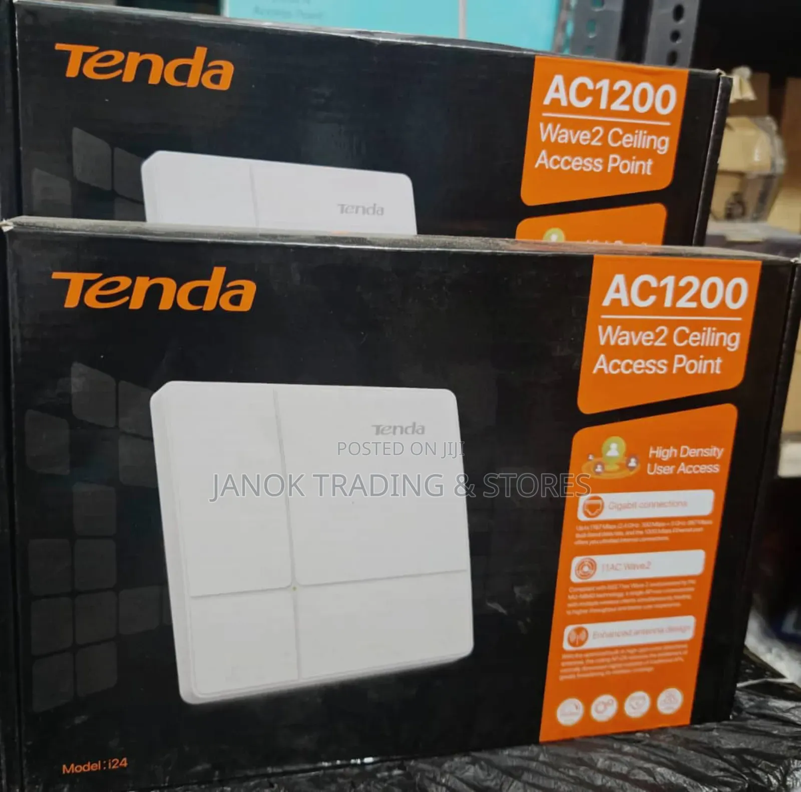 Tenda Ac1200 Wave2 Ceiling Access Point Model: I24