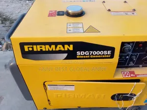 Photo - 6.5kva Firman Diesel Soundproof Generator 100%Copper Coil