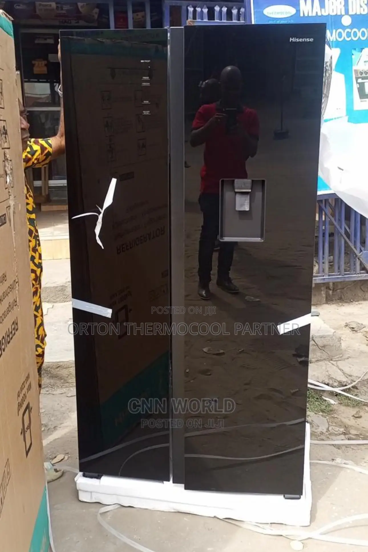 Hisense Side by Side Fridge