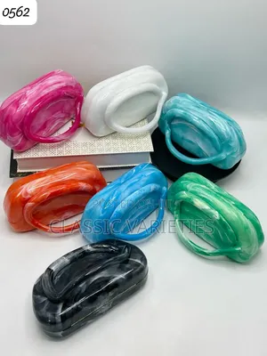 Photo - Luxury Mini Marble Acrylic Bag