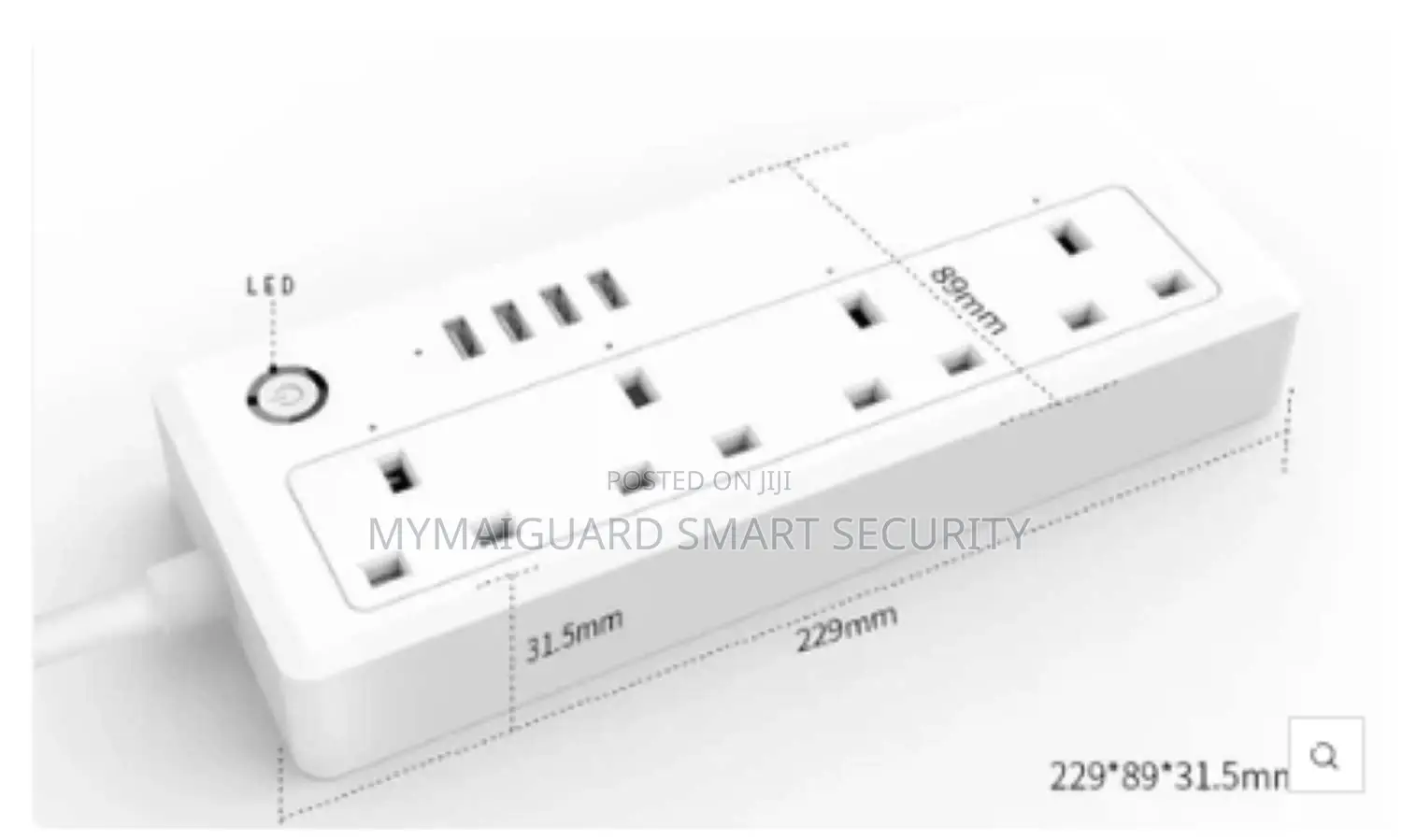 Multi-Port Smart Socket
