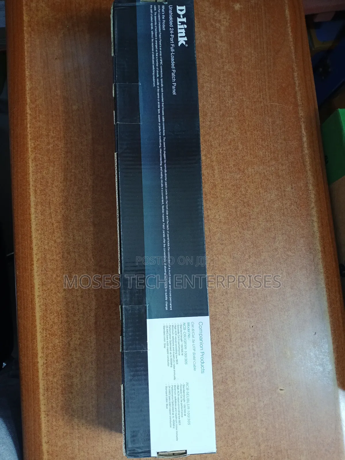 D-Link 24port Unshielded Full - Loaded Patch Panel.