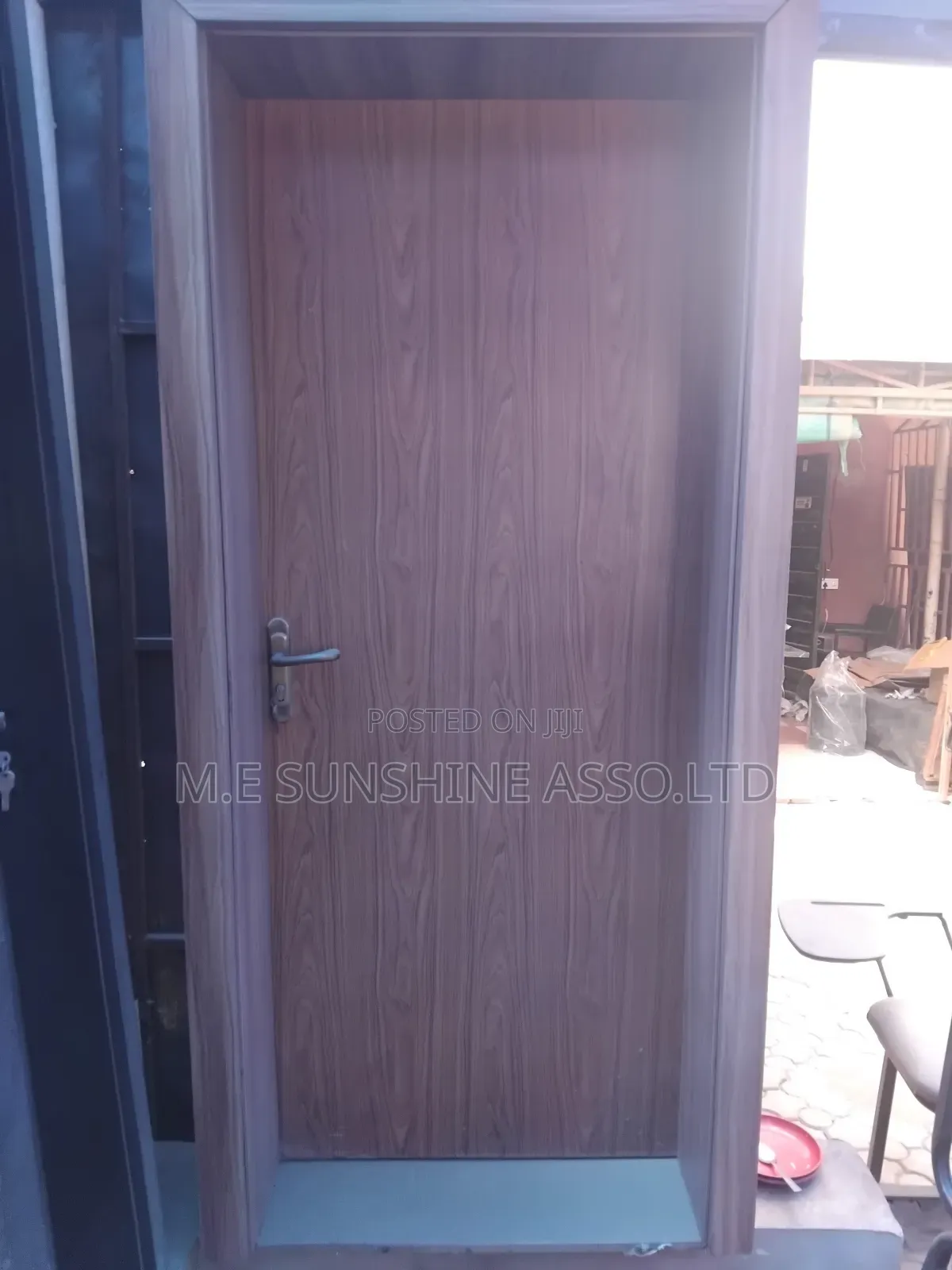 Fabricated Flash Door