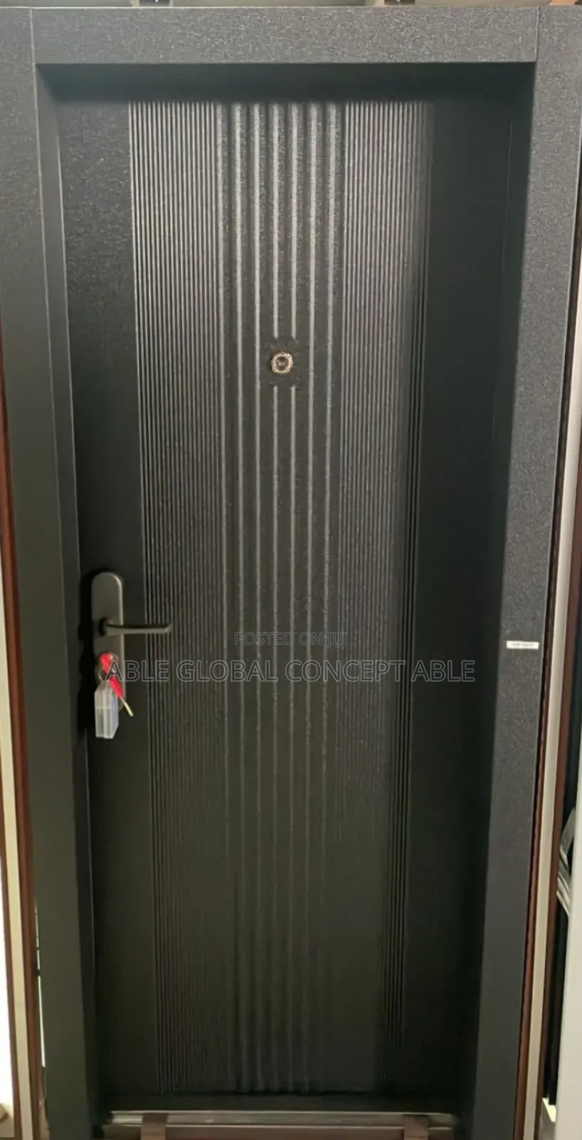 Antirust Bold Line Steel Door