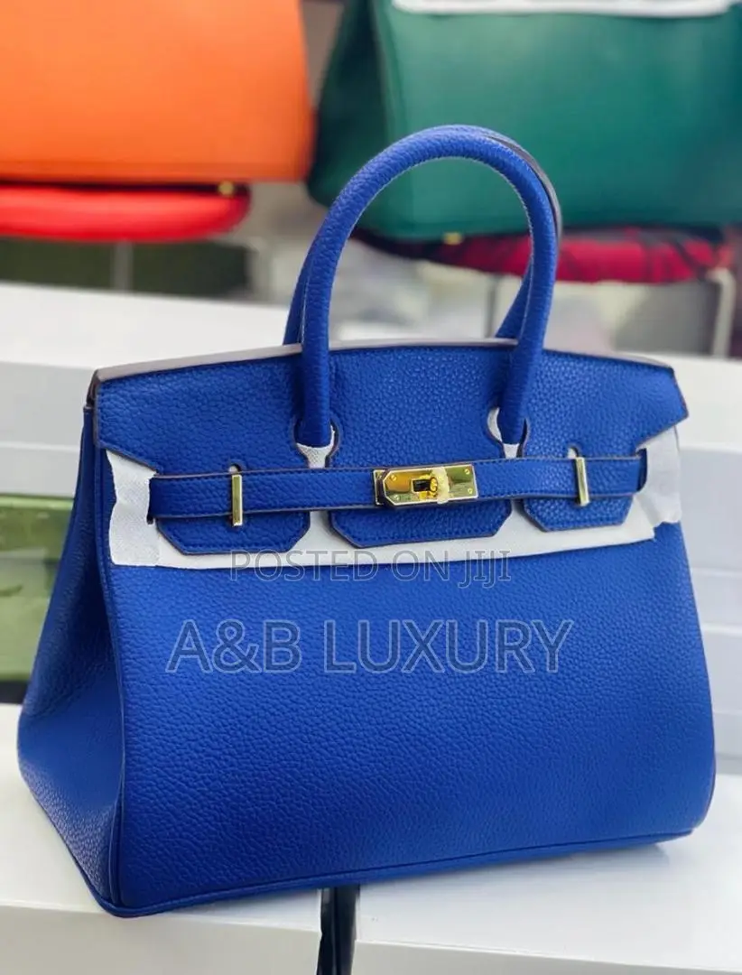 Luxury Hermes Leather Bag