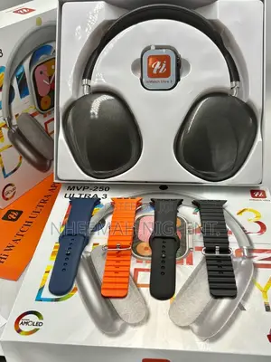Mvp-250 Ultra Smartwatch With Headset