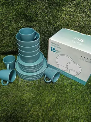 16pc Stoneware Dinner Set