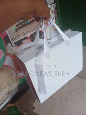 Foldable Rigid Box Template Hard Board Stock