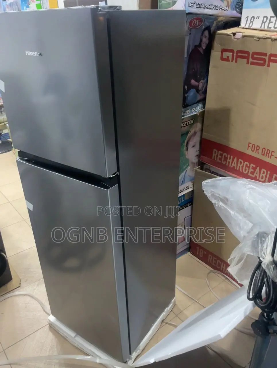 Hisense Double Door Fridge and Freezer