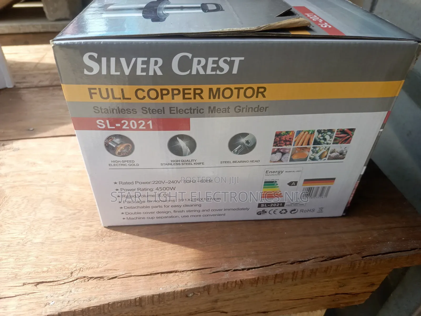 Silver Crest Yam Pounder Meat Chopper