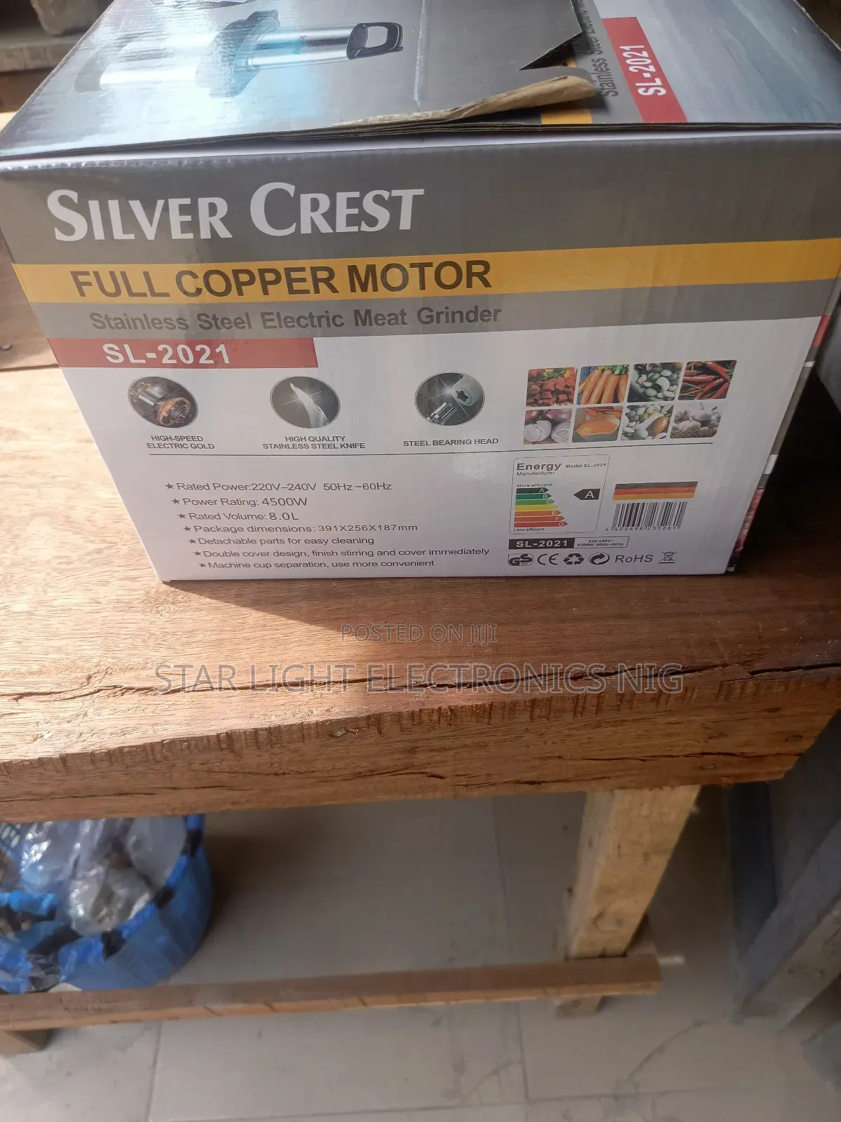 Silver Crest Yam Pounder Meat Chopper