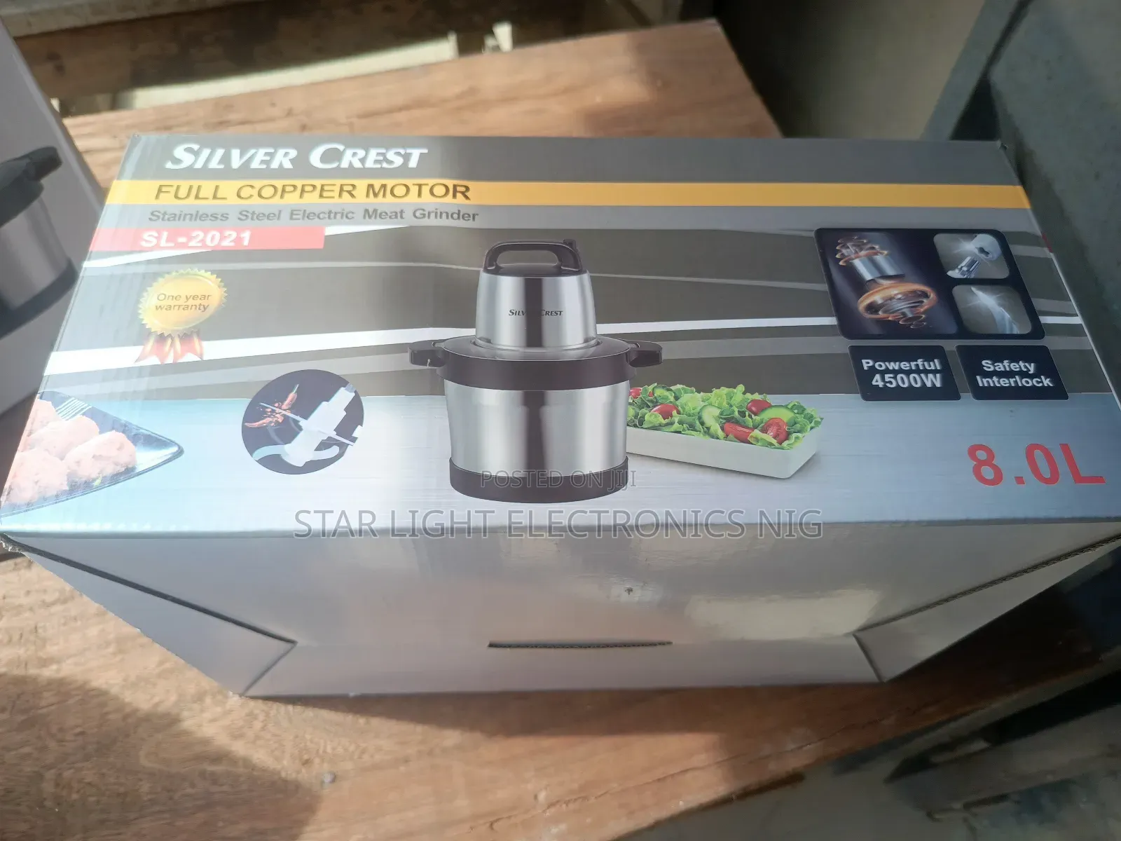 Silver Crest Yam Pounder Meat Chopper