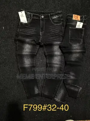 Black Stock Jean
