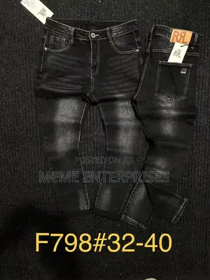 Black Stock Jean
