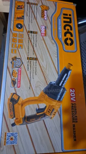 Ingco Wireless Cordless Pressure Washer 20v