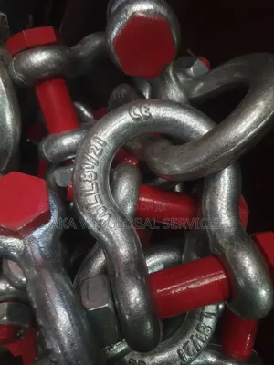 1 Inch Bow Shackle, D-Ring Shackle Heavy Duty 8.5 Tons WLL