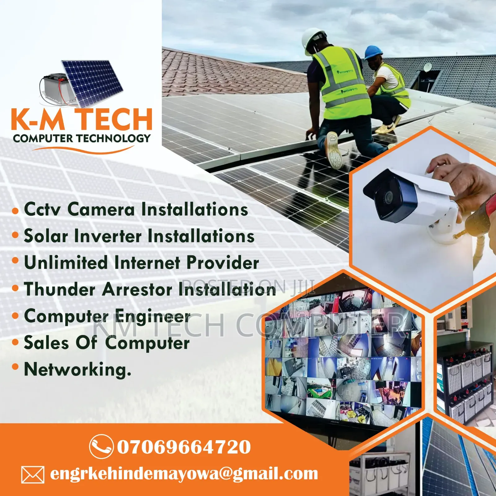 Solar-Inverter/CCTV Cameras