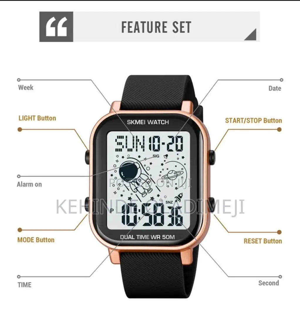 Rubber Skmei Watch