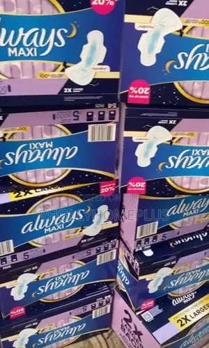 Always Maxi Pads Overnight With Wings (54 Pieces)
