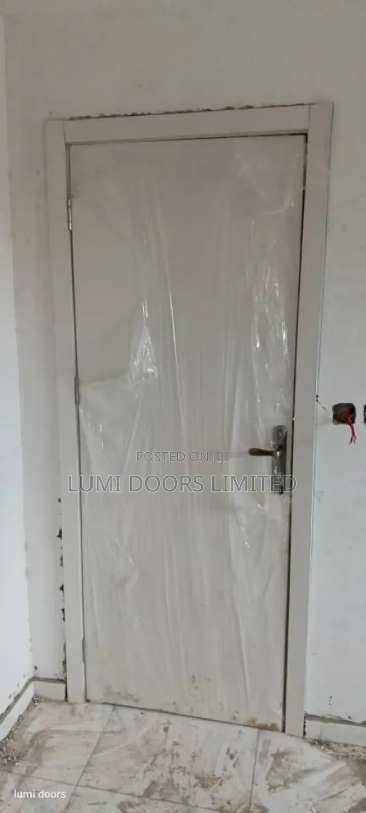 White Wooden Door