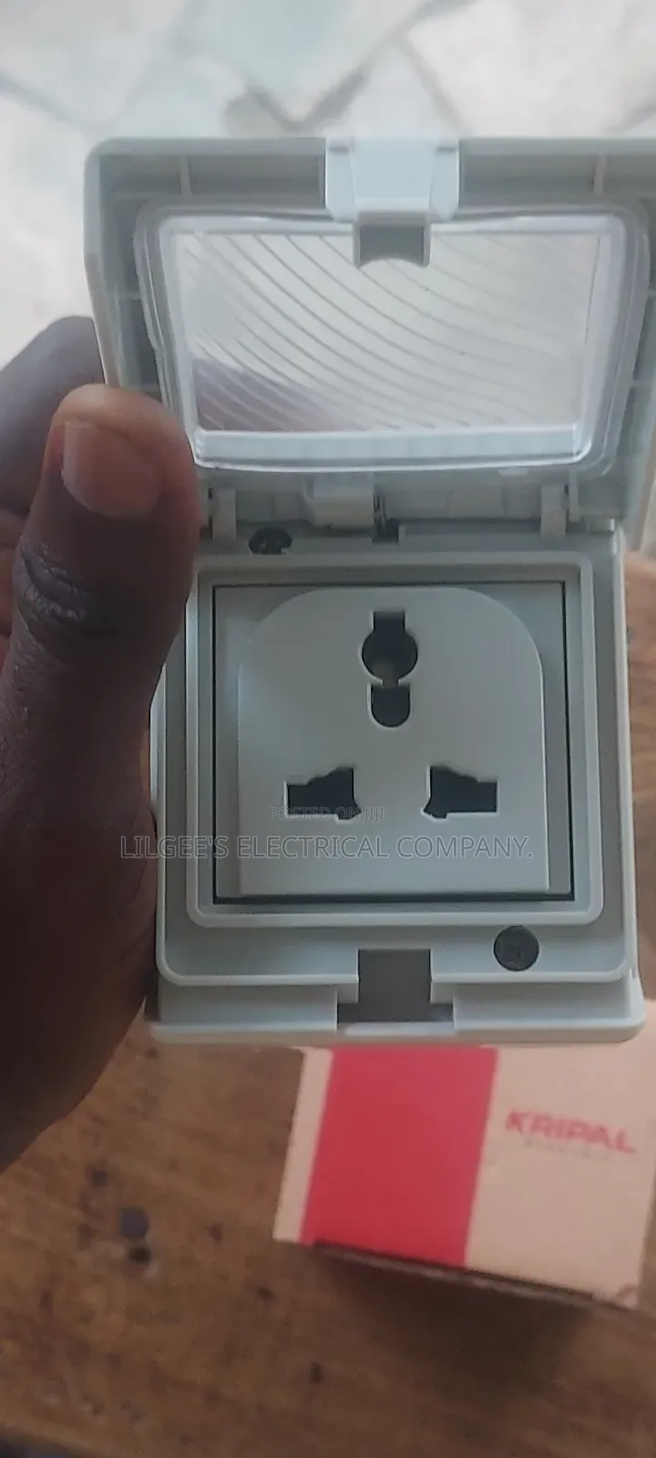 Kripal Single Waterproof Socket
