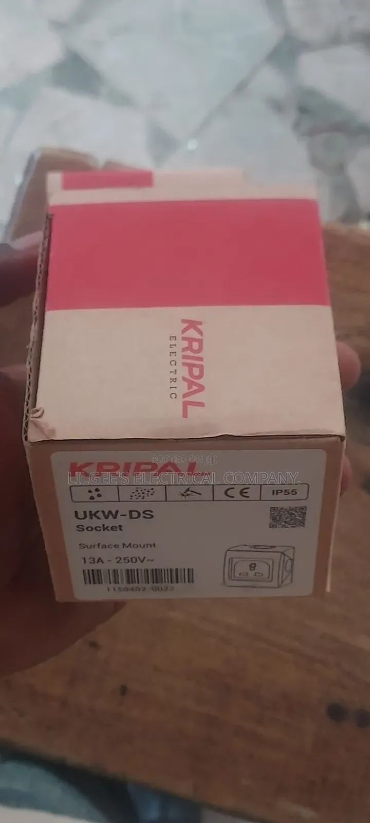 Kripal Single Waterproof Socket