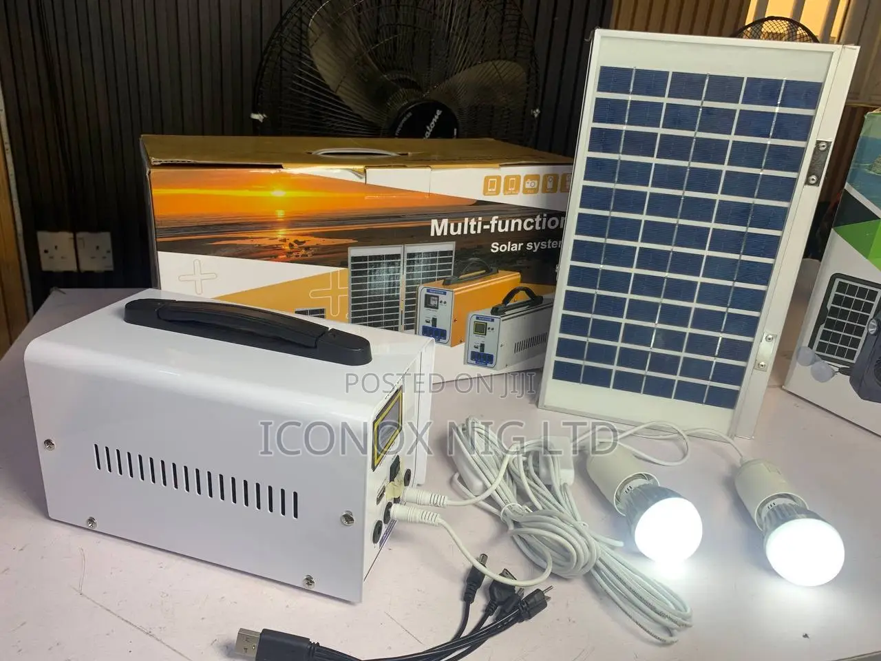 Home Solar Power Lighting System 15w Solar Kit
