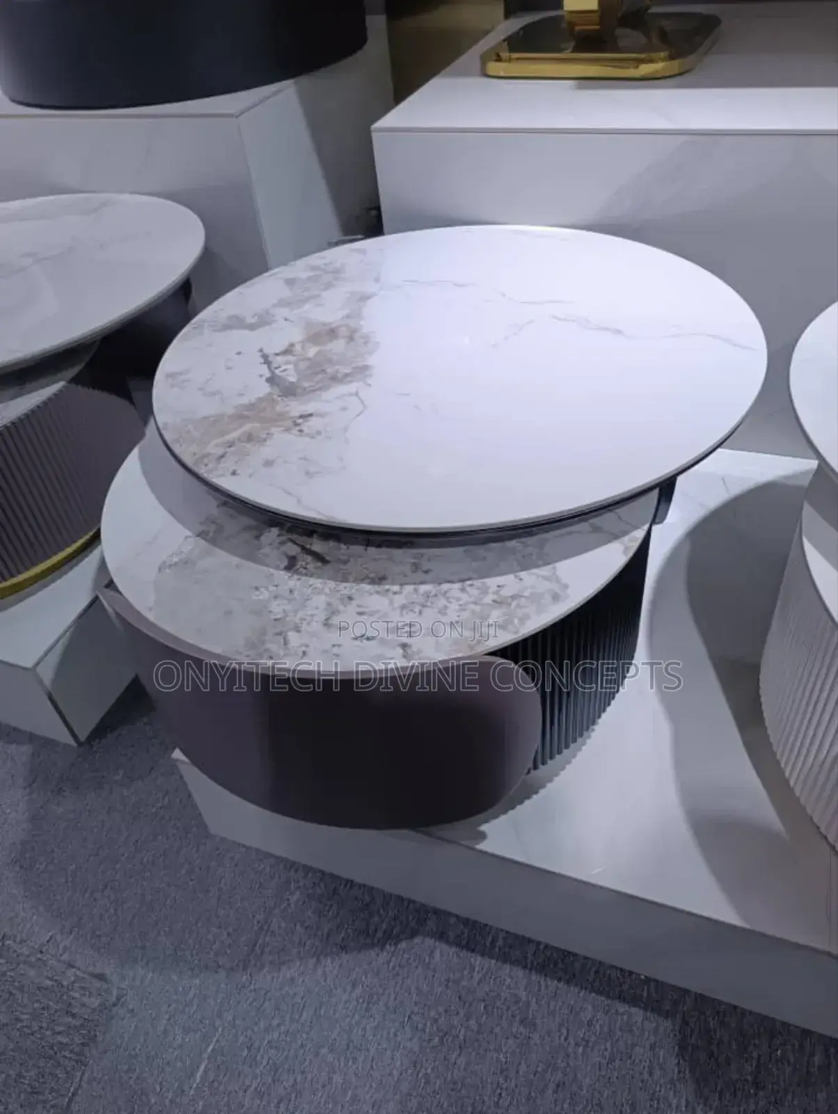 2 in 1 Morden Ceramic Top Centre Table 22
