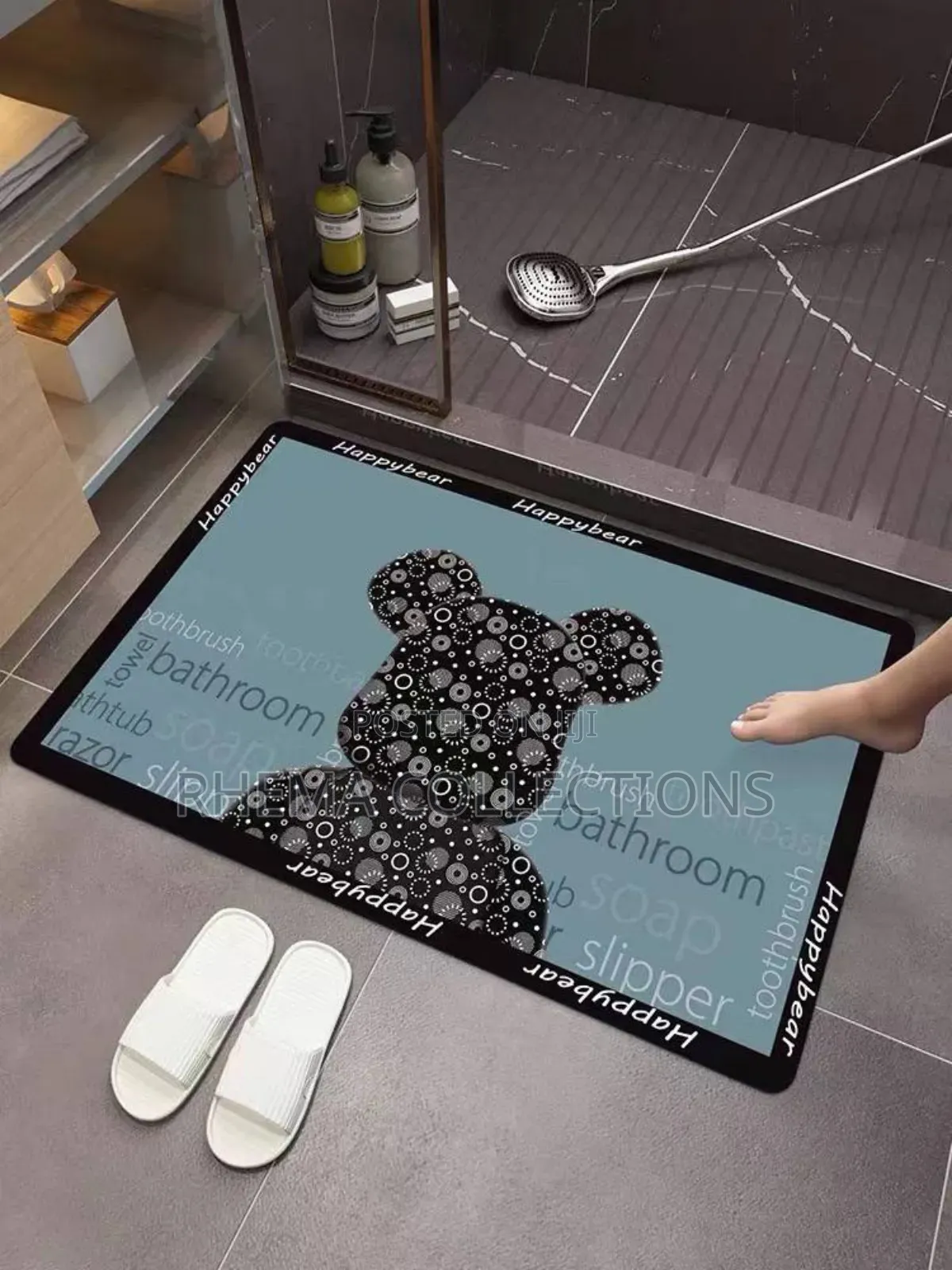 Design Silicon Quick Drying/Water Absorbent Footmat