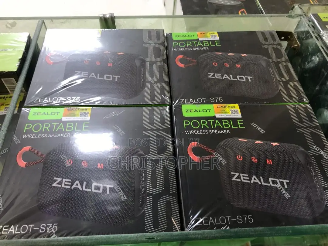 Zealot S75 Portable Stereo Wireless Bluetooth Speaker - Christopher ...