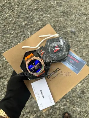 Luxury and Unique Gshock Smartwatch Amoled-Metal Case