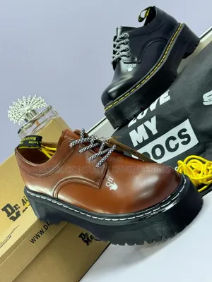 Brown Transparent Sole Dr Marten