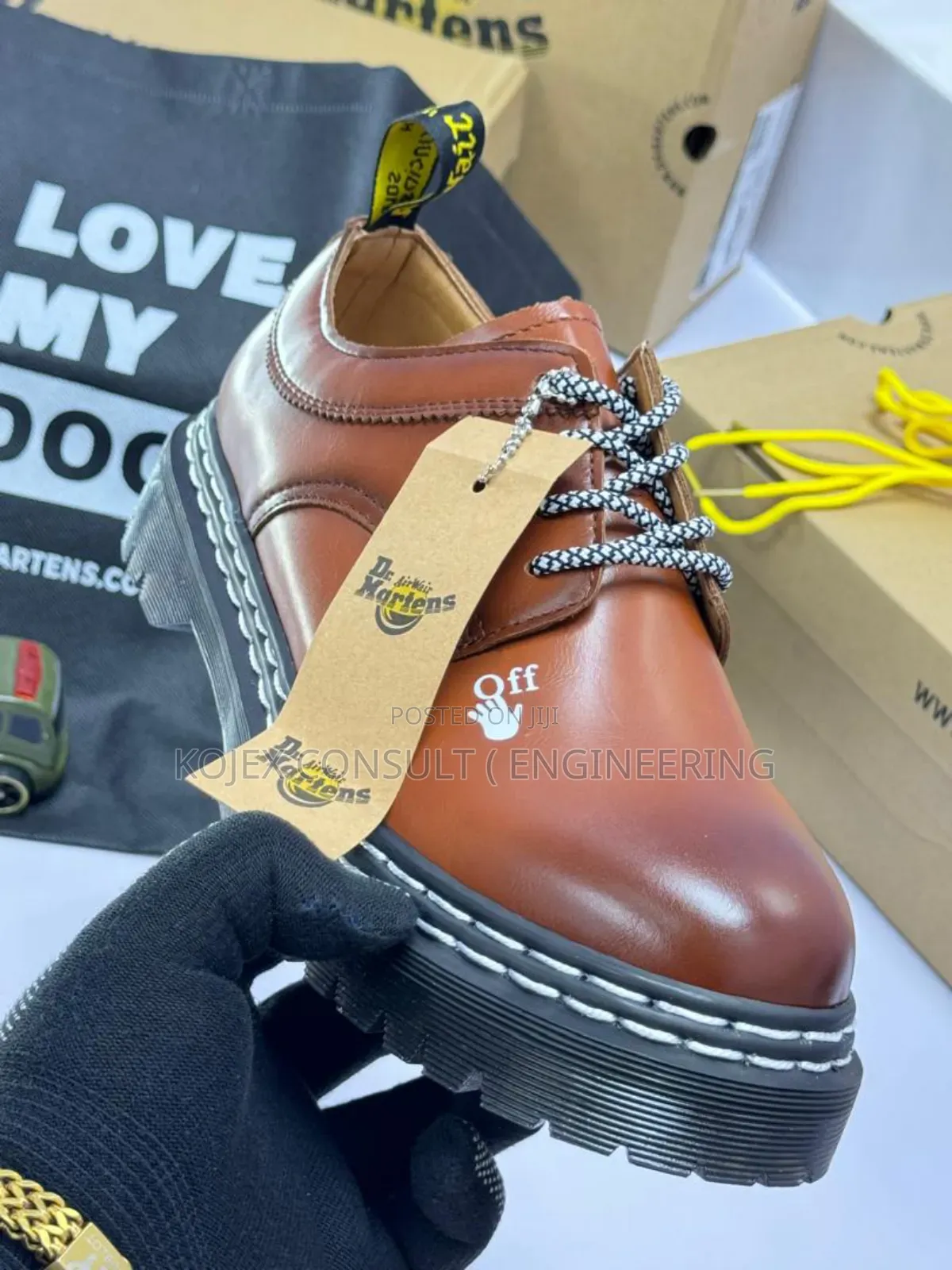 Brown Transparent Sole Dr Marten