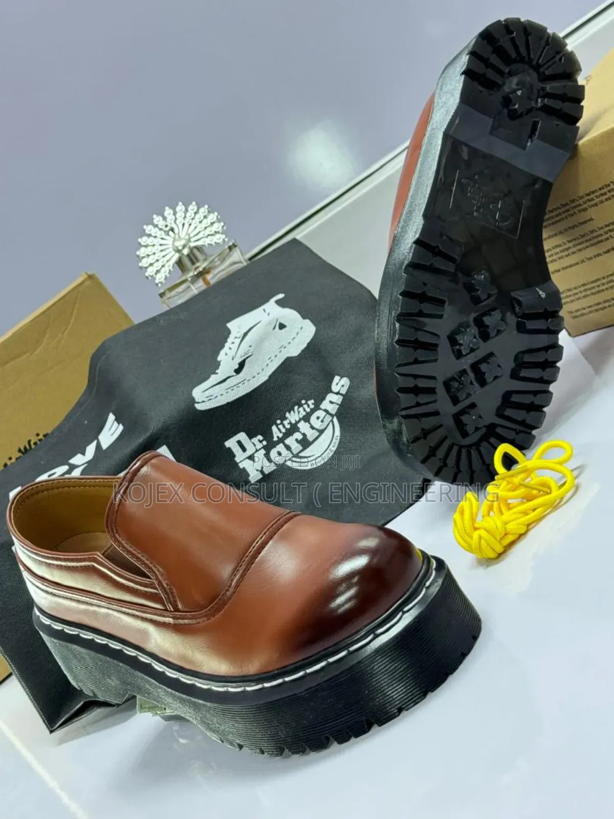 Brown Transparent Sole Dr Marten